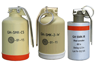 Smoke Hand Grenades