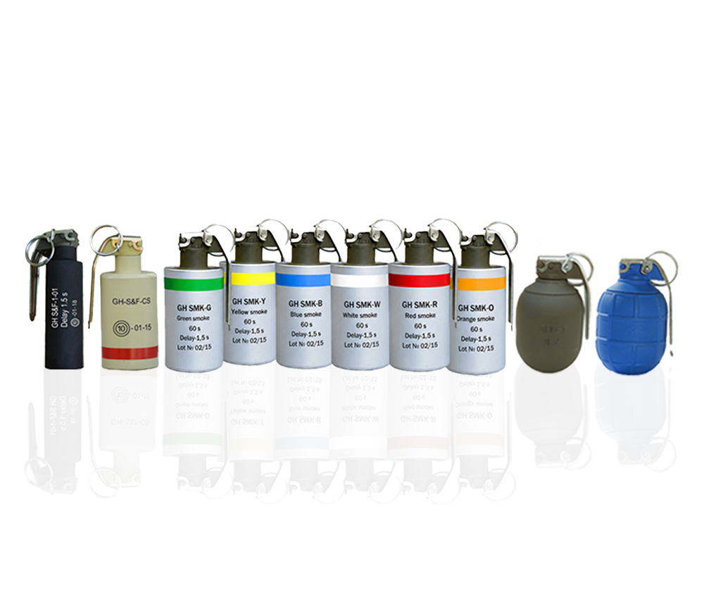 Combat & Non-Lethal Hand Grenades