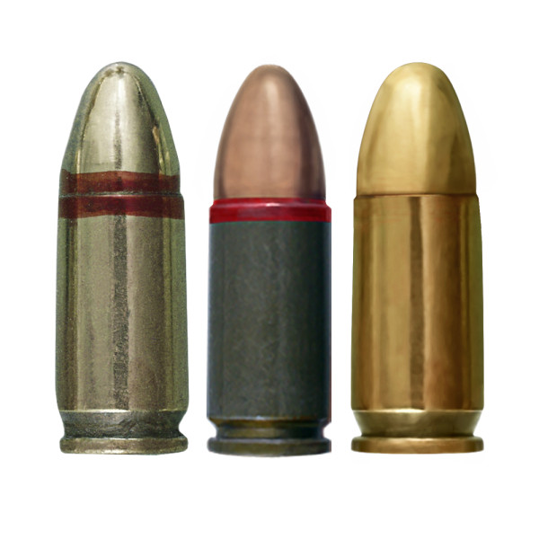 9x18 mm cartridges